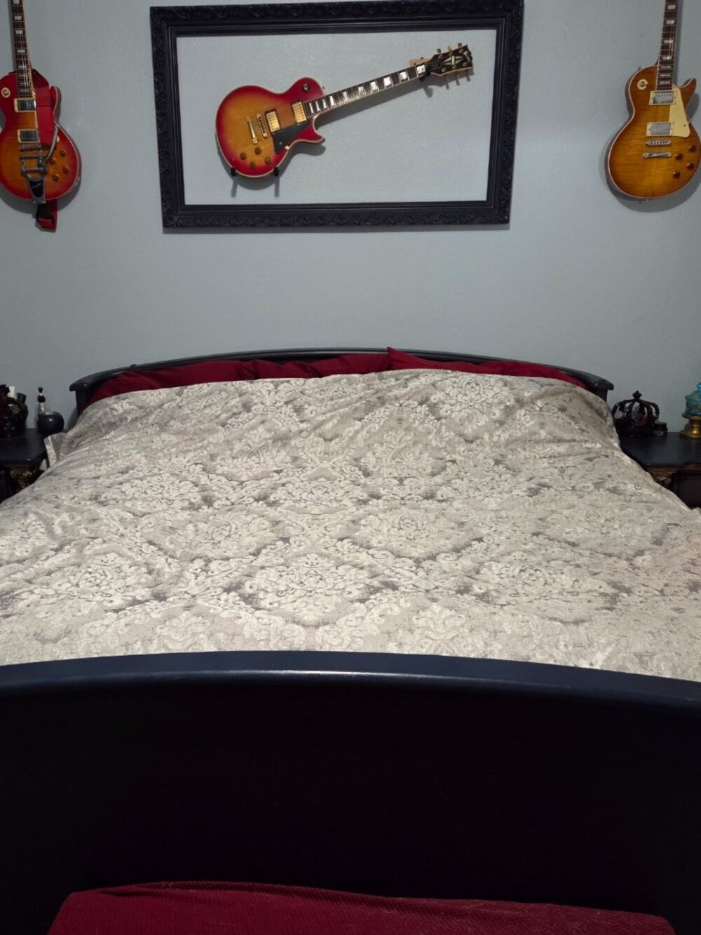 Luxury Macy's Hotel Collection Silver Queen Duvet - Picture 2 of 9